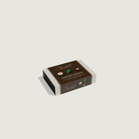 Dark Christmas Caramels Boxed Chocolates | 6 Pack