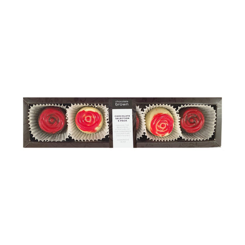 Selection Box 5Pk Red Velvet Rose