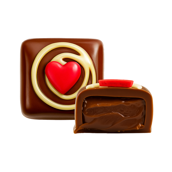 Caramel Sweetheart Loose Chocolate