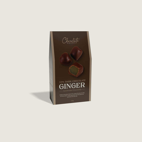 Artisan Chocolates Ginger 53% Dark | 150g